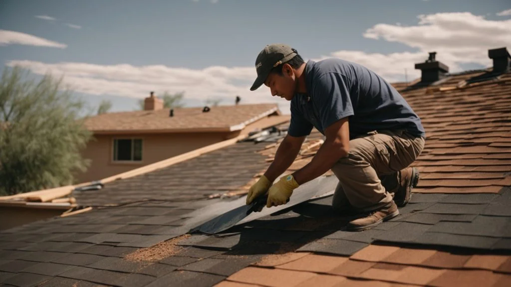 Roof repair technique