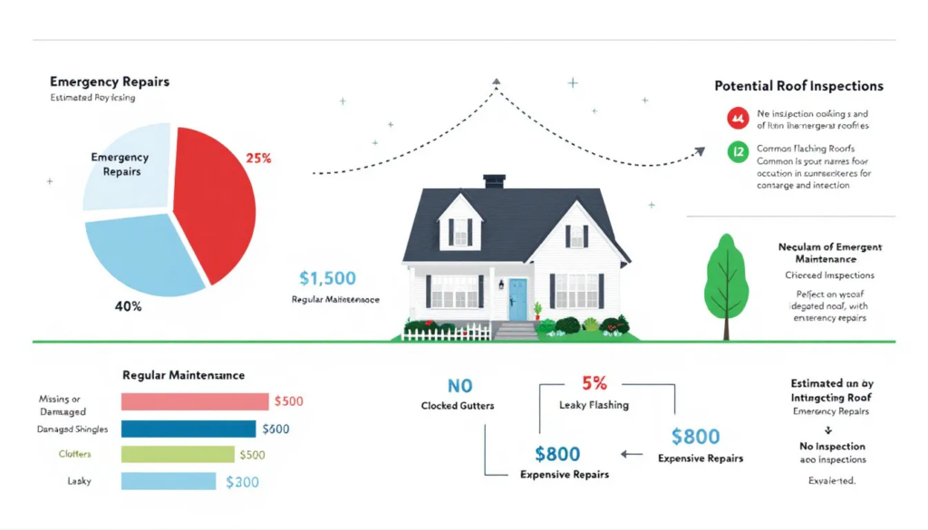 The benefits of regular roof inspections, preventing costly repairs.