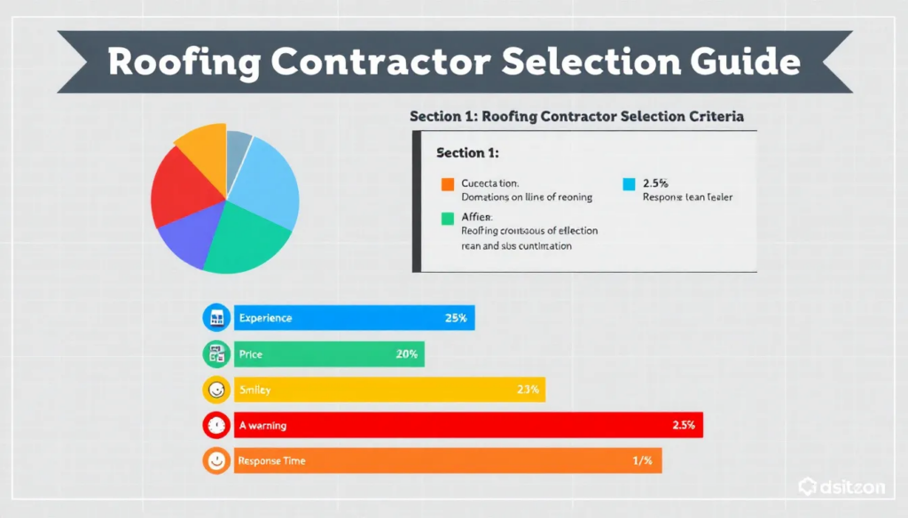 Choosing the right roofing contractor for your roof inspection needs.