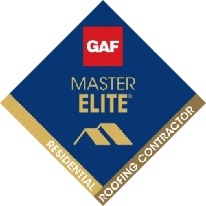 GAF Master Elite certified roofing contractor