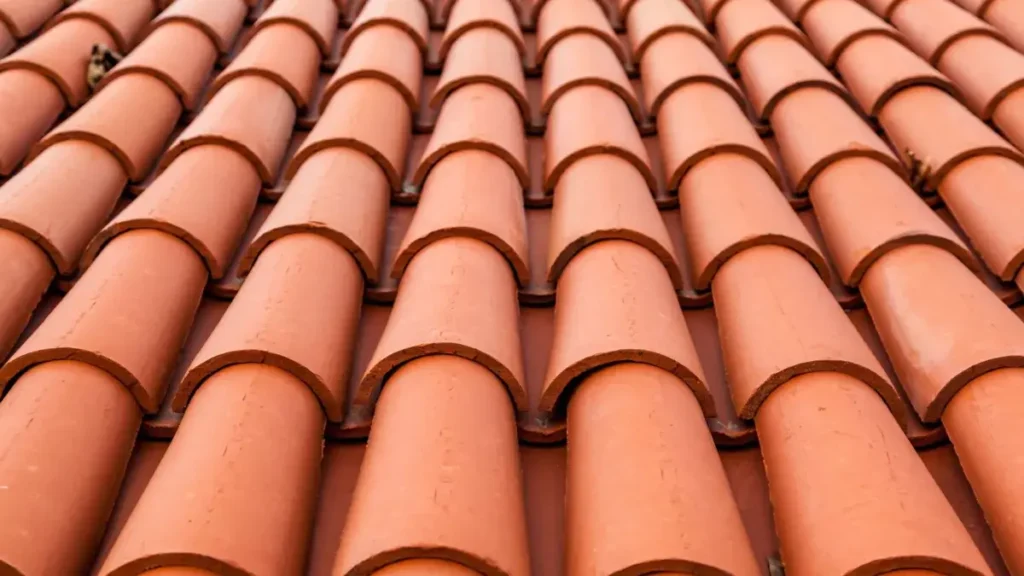 Clay tile roofing