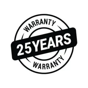25 year warranty
