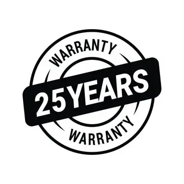 25 year warranty