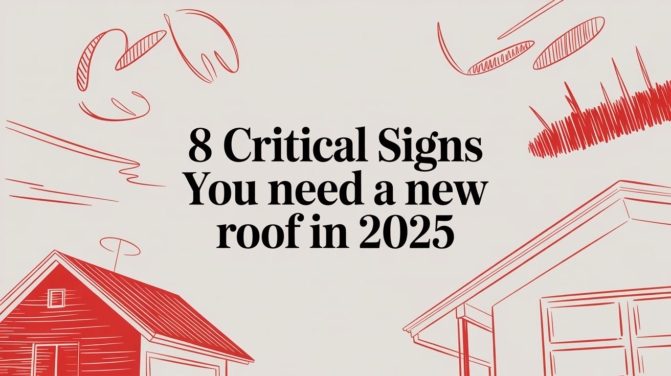 8 Critical Signs You Need a New Roof in 2025