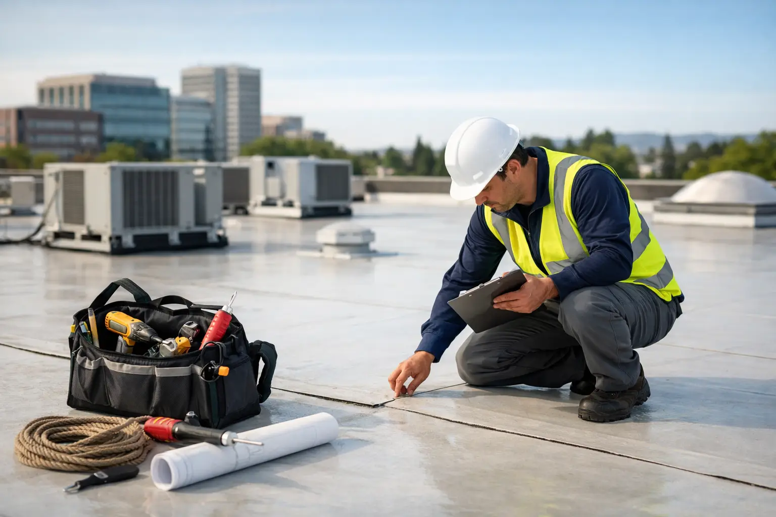 Build a Commercial Roof Maintenance Plan