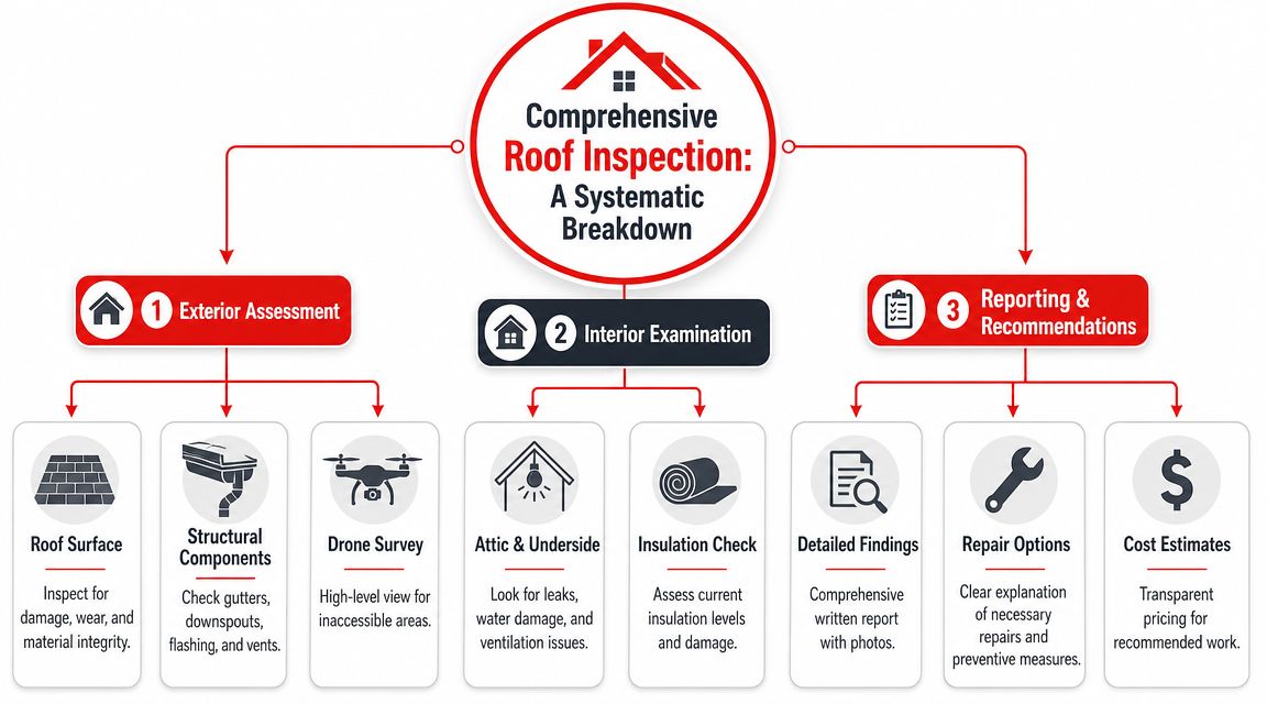 The Anatomy of a Comprehensive Roof Inspection